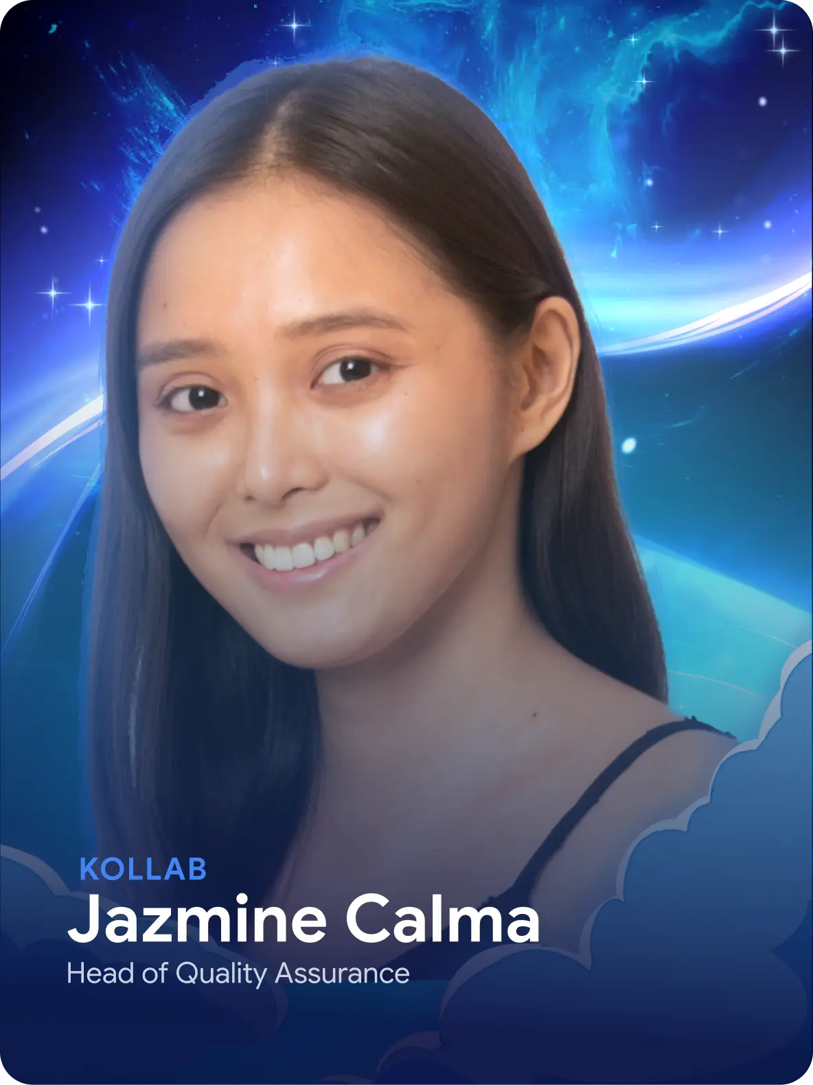 Jazmine Calma speaker card
